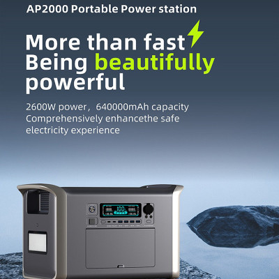 Generador de energía solar AP2000 2600watts