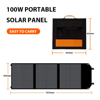 Panel solar plegable SP100 100watts